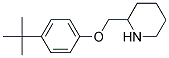 4-(TERT-BUTYL)PHENYL 2-PIPERIDINYLMETHYL ETHER Struktur