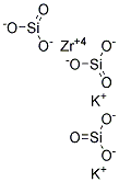 POTASSIUM ZIRCONIUM SILICATE Struktur