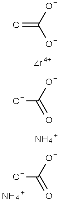 AMMONIUM ZIRCONIUM(IV) CARBONATE Struktur