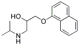 ANTI-PROPRANOLOL Struktur