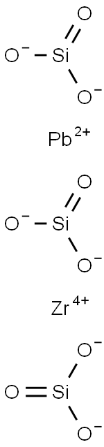 LEAD ZIRCONIUM SILICATE Struktur