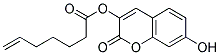 7-HC-6-HEPTENOATE Struktur