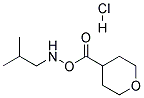 4-ISOBUTYLAMINO-TETRAHYDRO-PYRAN-4-CARBOXYLIC ACID HYDROCHLORIDE Struktur