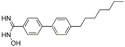 4'-HEPTYL-N-HYDROXY-BIPHENYL-4-CARBOXAMIDINE Struktur