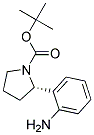 (S)-TERT-BUTYL 2-(2-AMINOPHENYL)PYRROLIDINE-1-CARBOXYLATE Struktur