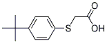 [(4-TERT-BUTYLPHENYL)THIO]ACETIC ACID Struktur