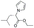 ETHYL (2S)-4-METHYL-2-(1H-PYRROL-1-YL)PENTANOATE Struktur