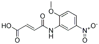 3-(2-METHOXY-5-NITRO-PHENYLCARBAMOYL)-ACRYLIC ACID Struktur