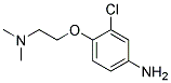 N-[2-(4-AMINO-2-CHLOROPHENOXY)ETHYL]-N,N-DIMETHYLAMINE Struktur