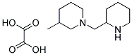 3-METHYL-1-(PIPERIDIN-2-YLMETHYL)PIPERIDINE OXALATE Struktur