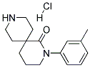 2-M-TOLYL-2,9-DIAZASPIRO[5.5]UNDECAN-1-ONE HYDROCHLORIDE Struktur