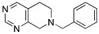 7-BENZYL-5,6,7,8-TETRAHYDROPYRIDO[3,4-D]PYRIMIDINE Struktur