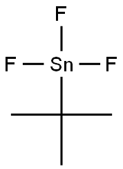 TRIMETHYLTRIFLUOROMETHYLSTANNANE Struktur