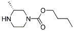 4-N-BUTOXYCARBONYL-2-(R)-METHYLPIPERAZINE Struktur