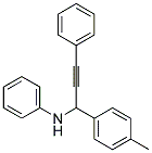 PHENYL-(3-PHENYL-1-P-TOLYL-PROP-2-YNYL)-AMINE Struktur