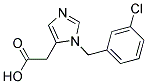 [3-(3-CHLORO-BENZYL)-3H-IMIDAZOL-4-YL]-ACETIC ACID Struktur