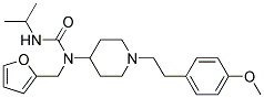 N-(2-FURYLMETHYL)-N'-ISOPROPYL-N-(1-[2-(4-METHOXYPHENYL)ETHYL]PIPERIDIN-4-YL)UREA Struktur