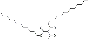 ACETONEDICARBOXYLIC ACID, DI-N-DODECYL ESTER Struktur