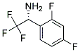 (R)-1-(2,4-DIFLUORO-PHENYL)-2,2,2-TRIFLUORO-ETHYLAMINE Struktur