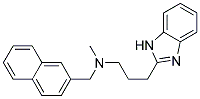 3-(1H-BENZIMIDAZOL-2-YL)-N-METHYL-N-(2-NAPHTHYLMETHYL)PROPAN-1-AMINE Struktur