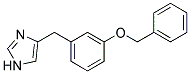 4-(3-BENZYLOXY-BENZYL)-1H-IMIDAZOLE Struktur