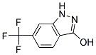 3-HYDROXY-6-TRIFLUOROMETHYL (1H)INDAZOLE Struktur