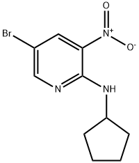 (5-BROMO-3-NITRO-PYRIDIN-2-YL)-CYCLOPENTYL-AMINE price.