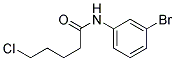 5-CHLORO-PENTANOIC ACID (3-BROMO-PHENYL)-AMIDE Struktur