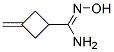 N'-HYDROXY-3-METHYLENECYCLOBUTANECARBOXIMIDAMIDE Struktur