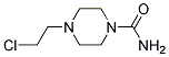 4-(2-CHLORO-ETHYL)-PIPERAZINE-1-CARBOXYLIC ACID AMIDE Struktur