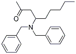 4-DIBENZYLAMINO-NONAN-2-ONE Struktur