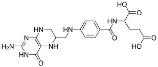 (6R,S)-TETRAHYDROFOLIC ACID Struktur