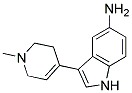 3-(1-METHYL-1,2,3,6-TETRAHYDRO-PYRIDIN-4-YL)-1H-INDOL-5-YLAMINE Struktur