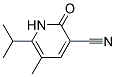 6-ISOPROPYL-5-METHYL-2-OXO-1,2-DIHYDRO-PYRIDINE-3-CARBONITRILE Struktur