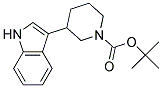 TERT-BUTYL 3-(1H-INDOL-3-YL)PIPERIDINE-1-CARBOXYLATE Struktur