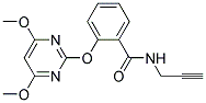 N-PROPARGYL-2-[(4,6-DIMETHOXYPYRIMIDIN-2-YL)OXY]BENZAMIDE Struktur