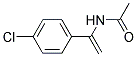 N-[1-(4-CHLORO-PHENYL)-VINYL]-ACETAMIDE Struktur