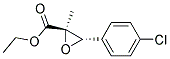 (2R,3S)-3-(4-CHLORO-PHENYL)-2-METHYL-OXIRANE-2-CARBOXYLIC ACID ETHYL ESTER Struktur