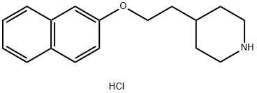 4-[2-(2-NAPHTHYLOXY)ETHYL]PIPERIDINE Struktur