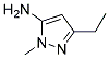 5-ETHYL-2-METHYL-2H-PYRAZOL-3-YLAMINE Struktur