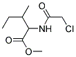 METHYL 2-[(CHLOROACETYL)AMINO]-3-METHYLPENTANOATE Struktur