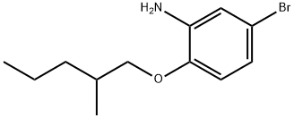 5-BROMO-2-[(2-METHYLPENTYL)OXY]ANILINE Struktur