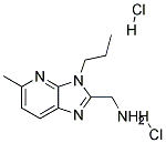 C-(5-METHYL-3-PROPYL-3H-IMIDAZO[4,5-B]PYRIDIN-2-YL)-METHYLAMINE DIHYDROCHLORIDE Struktur