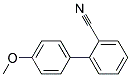 4'-METHOXY-2-CYANOBIPHENYL Struktur