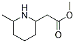 (6-METHYL-PIPERIDIN-2-YL)-ACETIC ACID METHYL ESTER Struktur