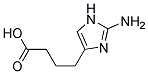 4-(2-AMINO-1H-IMIDAZOL-4-YL)-BUTYRIC ACID Struktur