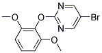 5-BROMO-2-(2,6-DIMETHOXYPHENOXY)PYRIMIDINE Struktur