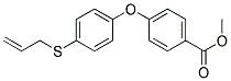 4-(4-ALLYLSULFANYL-PHENOXY)-BENZOIC ACID METHYL ESTER Struktur