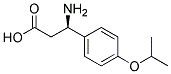 (R)-3-AMINO-3-(4-ISOPROPOXYPHENYL)PROPANOIC ACID Struktur