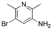 5-BROMO-2,6-DIMETHYL-PYRIDIN-3-YLAMINE Struktur